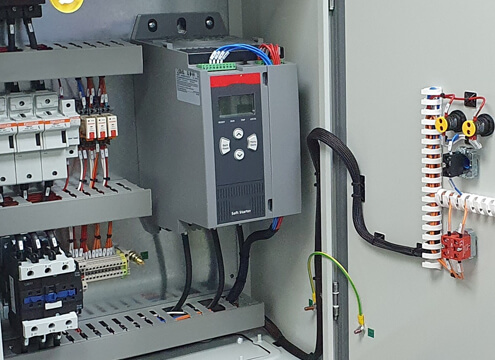 Soft Starter Control Panel